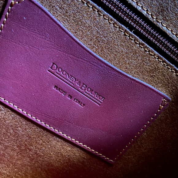 RARE Dooney & Bourke NWOT Alto Cinched Shopper Croco Leather Bag & Wallet Set - Picture 11 of 16